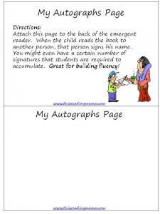 My Autographs Page