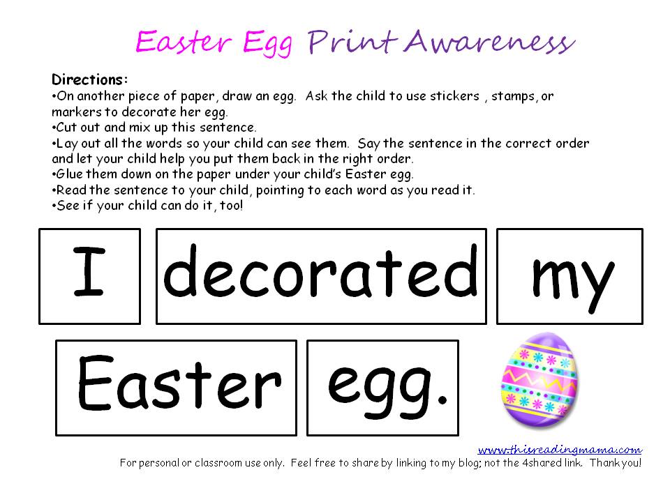 FREE Easter Egg Printables