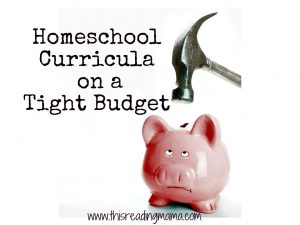 homeschool curricula on a tight budget