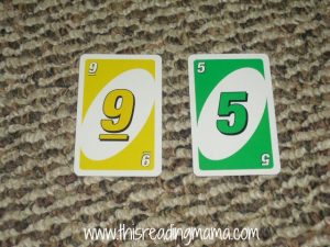 making 95 with Uno cards