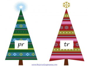 photo of FREE Christmas sort with pr and tr blends