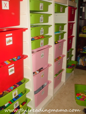 IKEA Trofast Organizer for Organizing and Storing Learning Toys