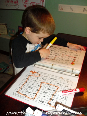 sight word mazes for preschoolers