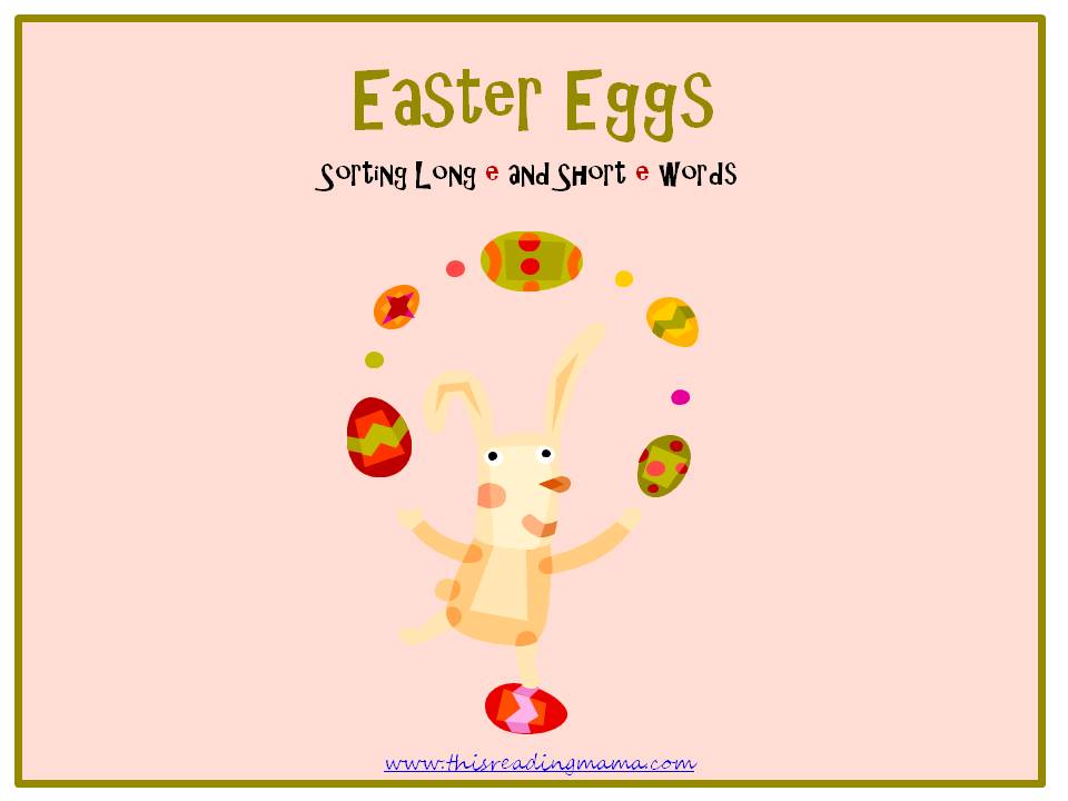 FREE Easter-Themed Picture and Sound Sort