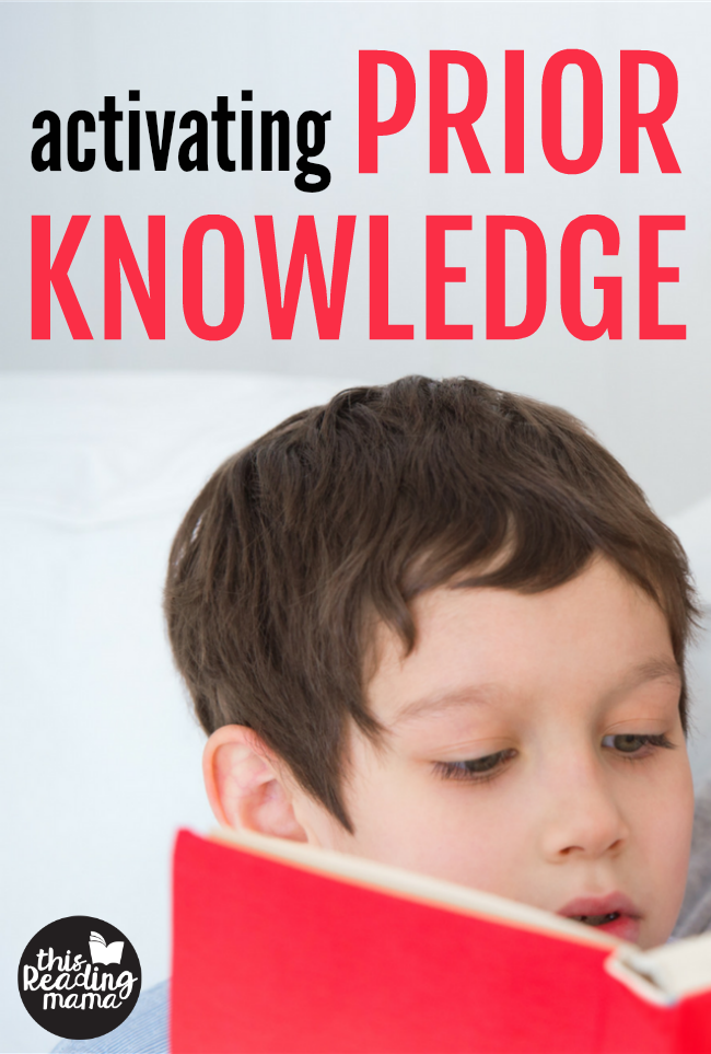 Activating Prior Knowledge {Part 1}