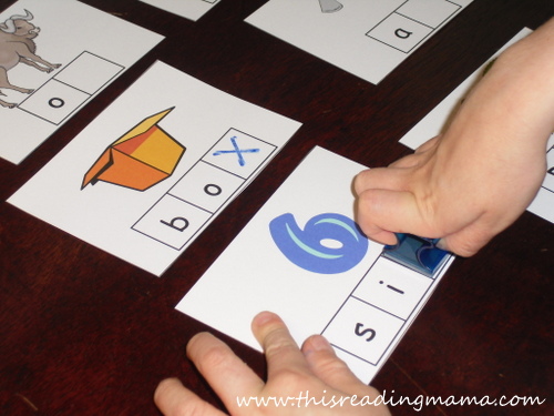 photo of Stamp the X-phonemic awareness for letter X | This Reading Mama