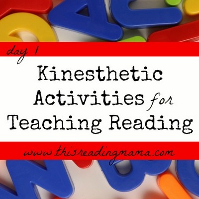 Kinesthetic Activities for Teaching Reading | This Reading Mama