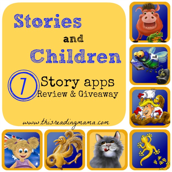 Stories and Children 7 Story apps {Review and Giveaway} | This Reading Mama