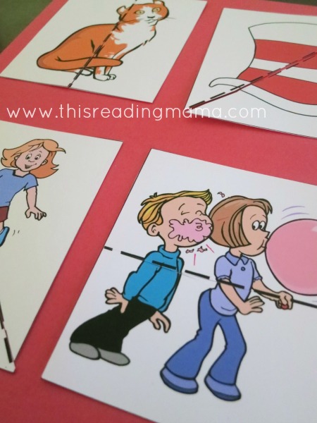 cut out the pictures and match like puzzles | This Reading Mama