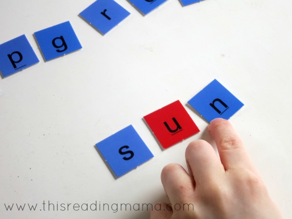 All About Spelling's Letter Tiles