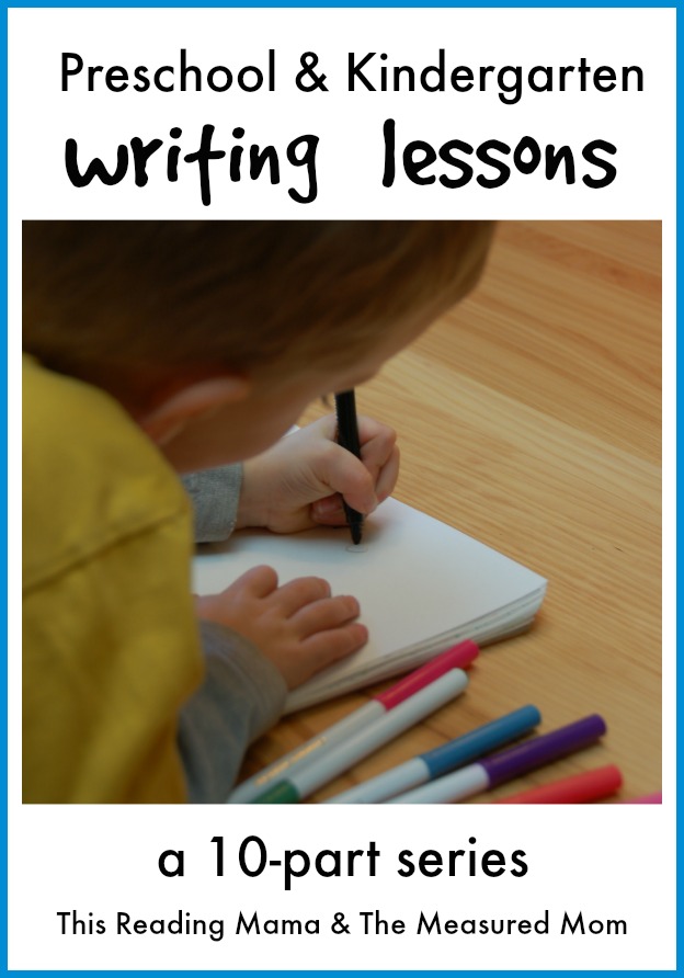 Preschool and Kindergarten Writing Lessons | This Reading Mama