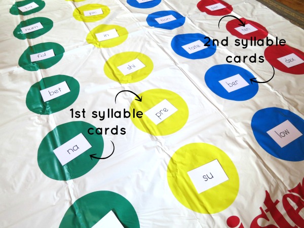 open and closed syllable twister
