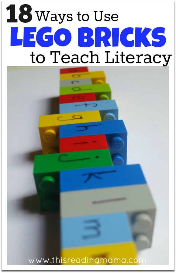 18 Ways to Use LEGO Bricks to Teach Literacy - This Reading Mama