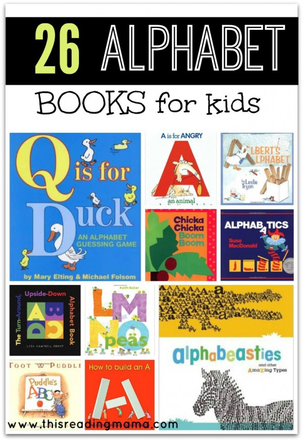 26 Alphabet Books for Kids - This Reading Mama