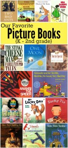 Favorite Picture Books for K-2nd grade