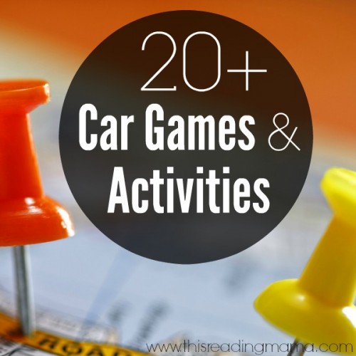 20+ Car Games and Activities 2