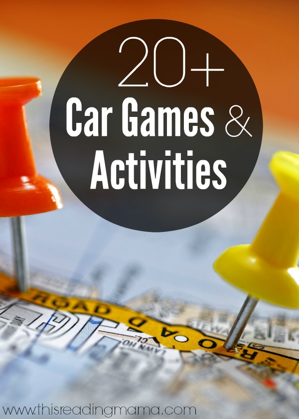 20+ Car Games and Activities - Sanity Savers and Fun Family Activities | This Reading Mama