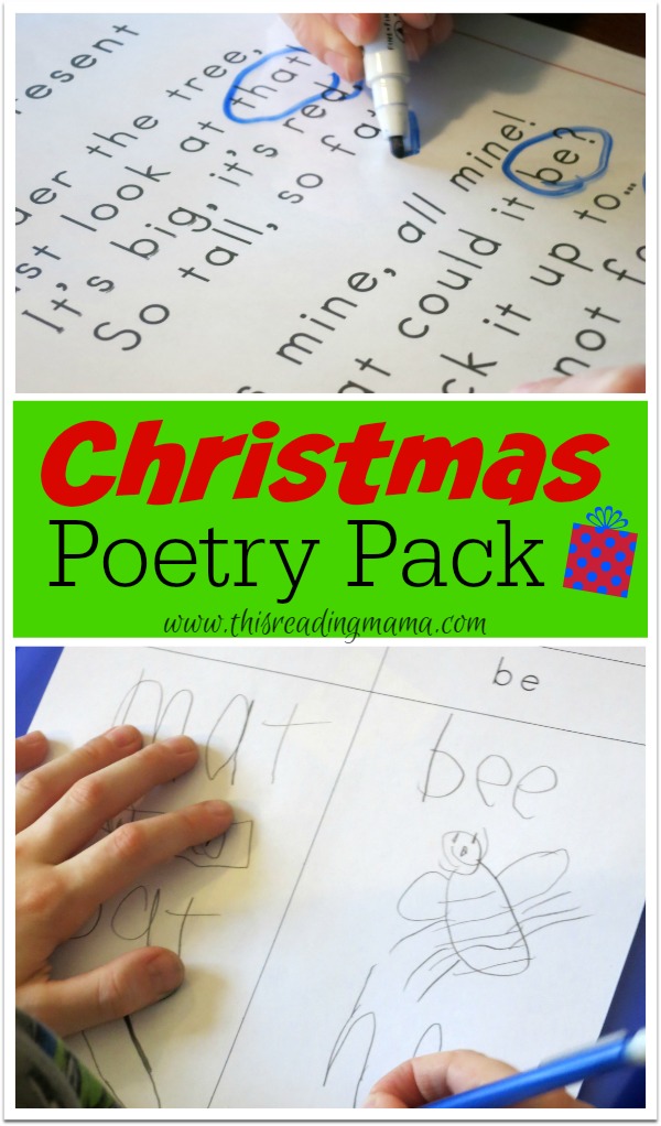 Christmas Poetry Pack {FREE} - This Reading Mama