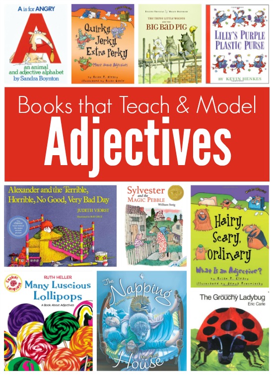 Books with Adjectives This Reading Mama