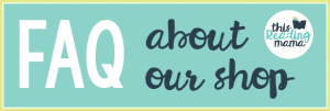 FAQ About Our Shop - This Reading Mama
