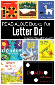 Letter D Books - Book List compiled by This Reading Mama