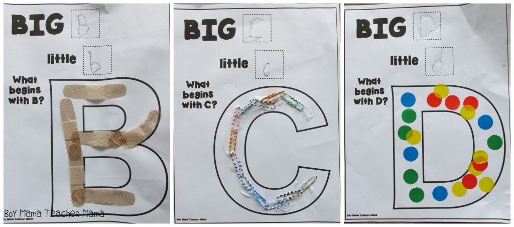 Alphabet Book for Upper and Lower Case Letters 