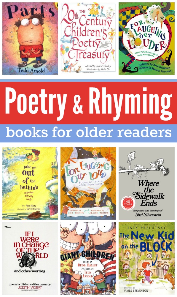 Poetry and Rhyming Books for Older Readers - This Reading Mama
