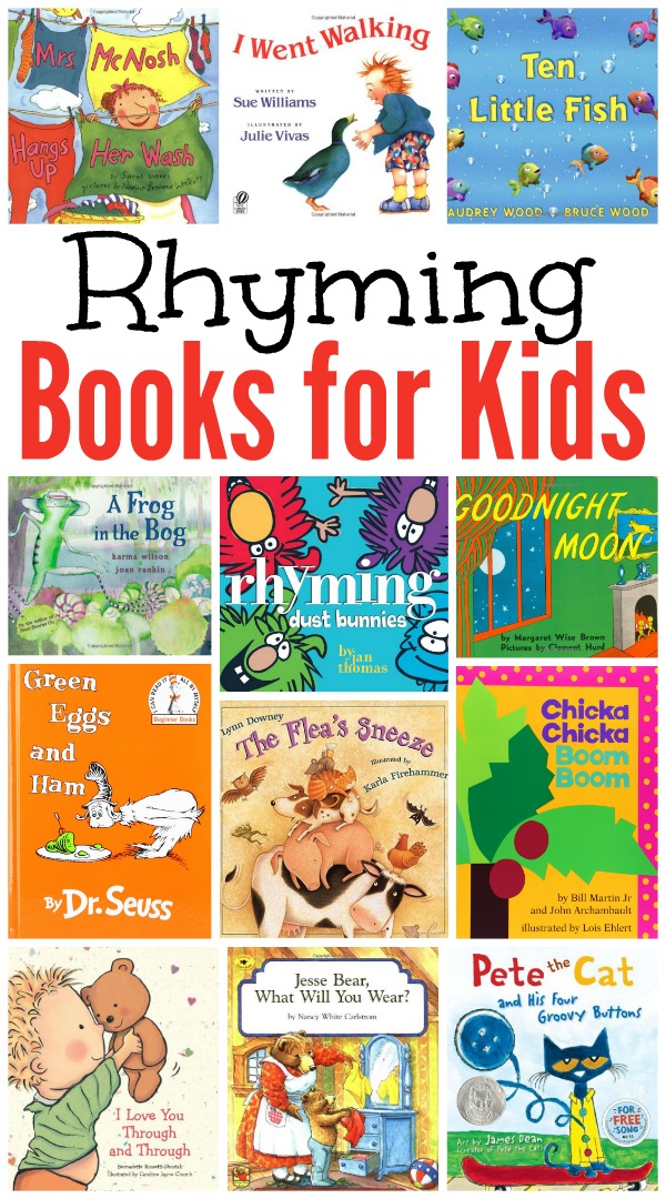 Rhyming Books for Kids - This Reading Mama