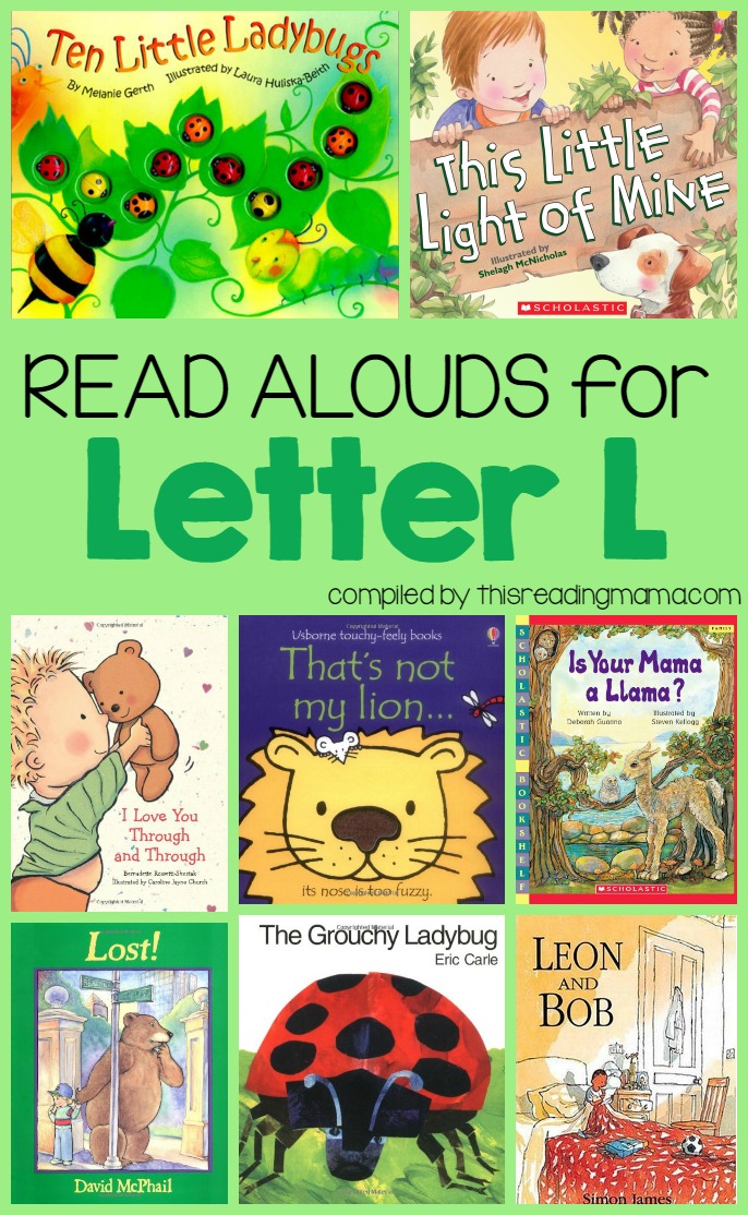 Read Alouds Book List for the Letter L