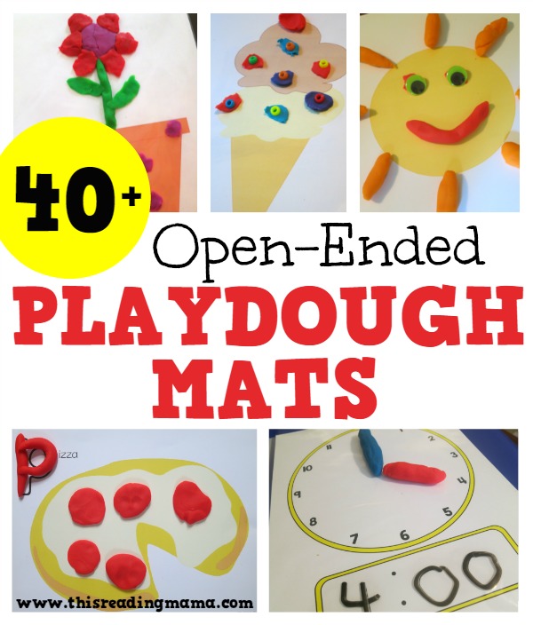 40+ Open-Ended Playdough Mats for Learning - This Reading Mama