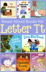 Read Aloud Books for the Letter T - This Reading Mama