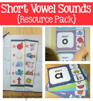 Short Vowel Sounds Resource Pack - square - This Reading Mama