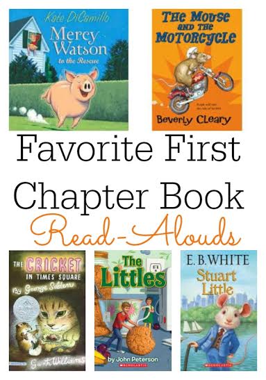 Favorite First Chapter Book Read-Alouds | Guest post of Growing Book by Book for This Reading Mama