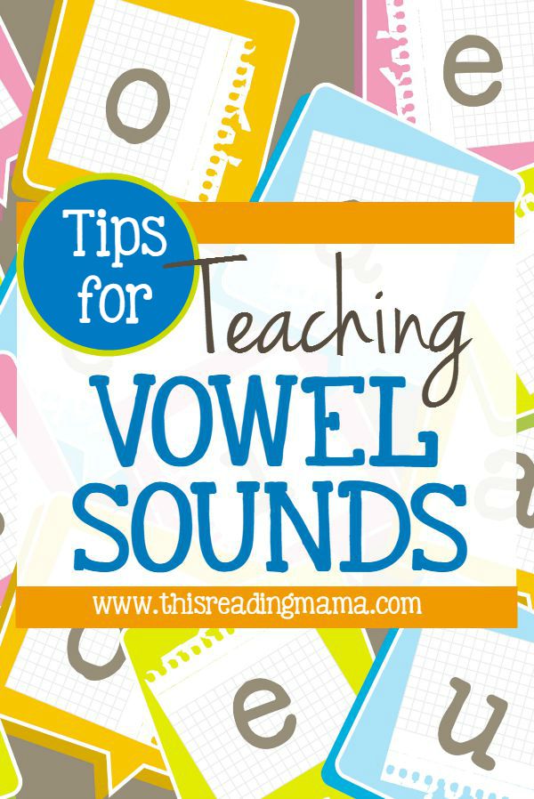 Tips for Teaching Vowel Sounds - This Reading Mama