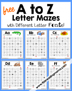 Phonic Sounds A To Z Chart