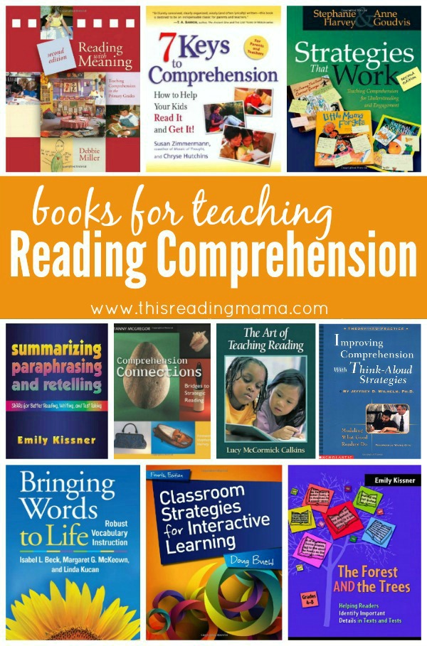 Books for Teaching Kids Reading Comprehension - Compiled by This Reading Mama