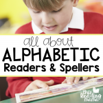 Alphabetic Readers & Spellers- Stage 2 - This Reading Mama