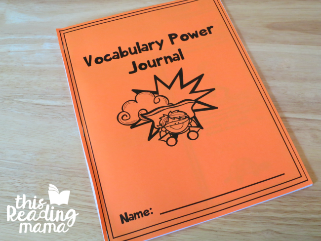 FREE Vocabulary Words Journal - Vocabulary Power