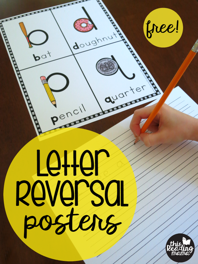 Letter Reversal Posters {FREE}