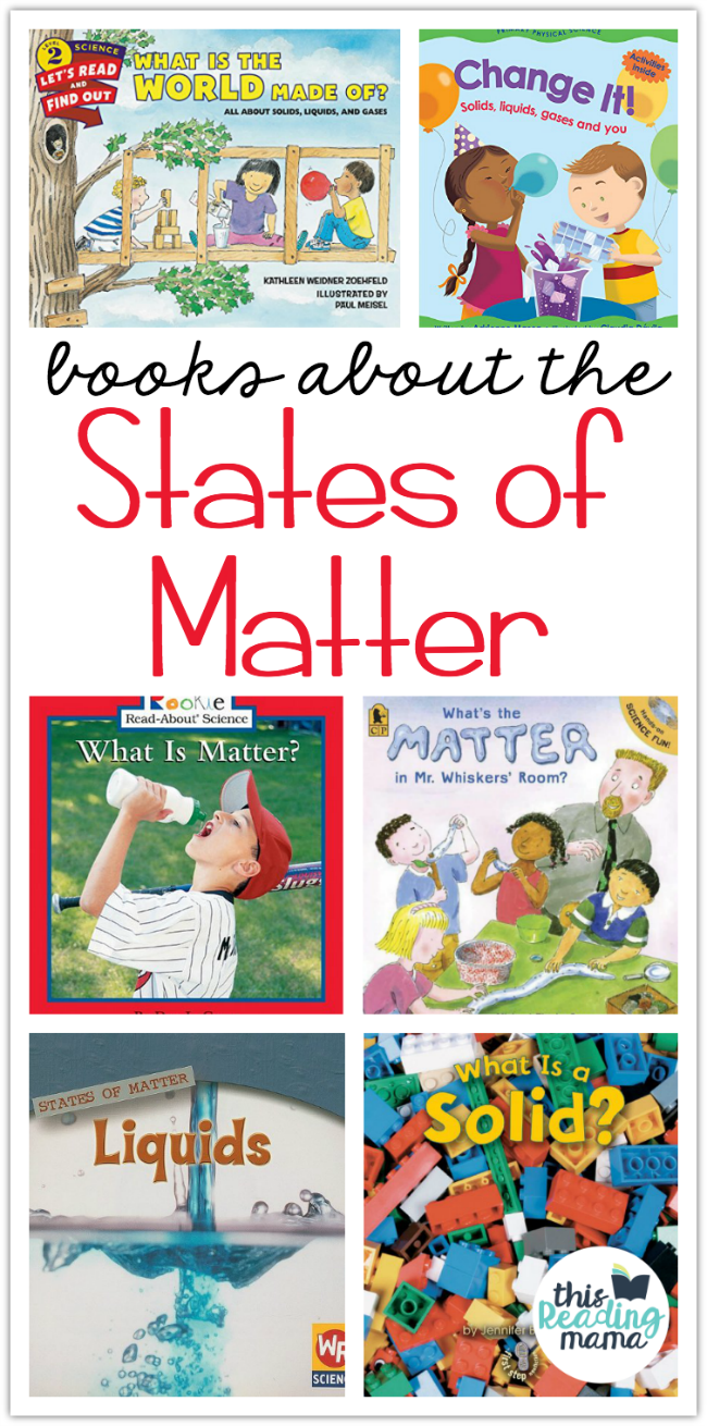 States of Matter Books for Kids