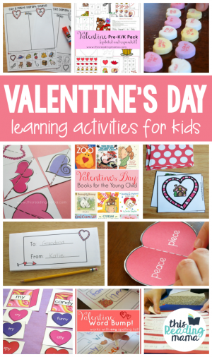 Valentine's Day Learning Activities for Kids - This Reading Mama