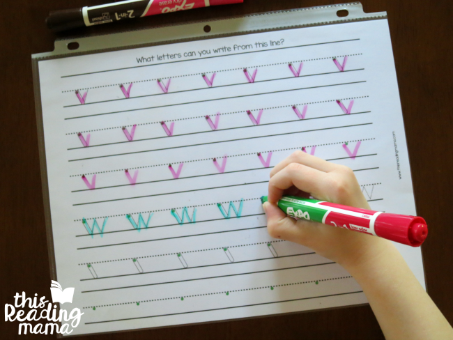 what letters can you write from this line - handwriting pages for lowercase letters