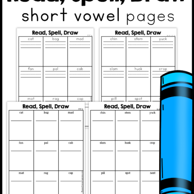 Short Vowel Phonics Pages