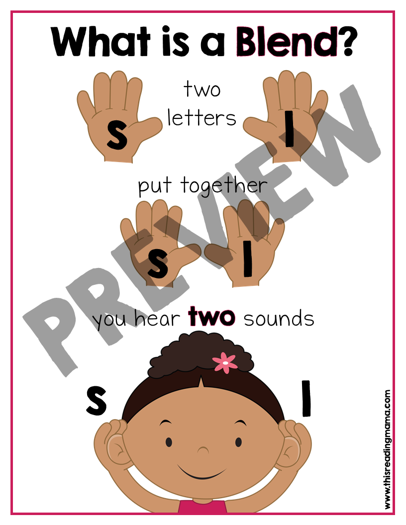 The Difference Between Blends Digraphs - This Reading Mama
