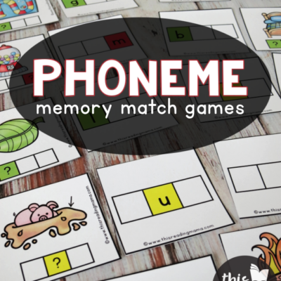 Phoneme Memory Match Games