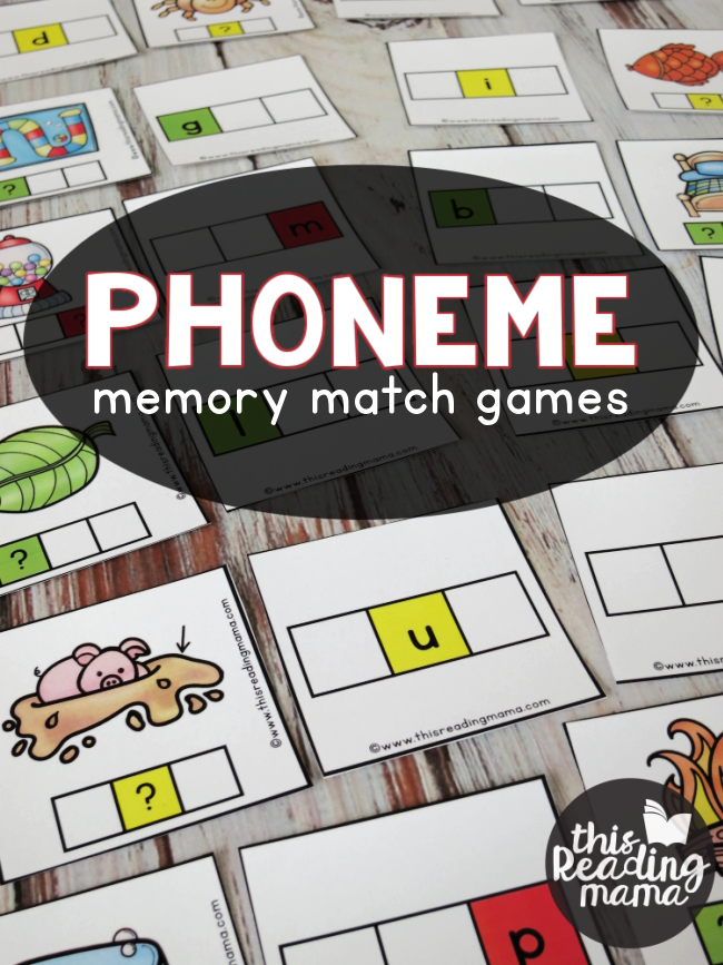 Phoneme Memory Match Games - for beginning, middle, and ending sounds - This Reading Mama.png