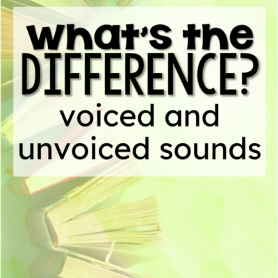 Voiced and Unvoiced Sounds