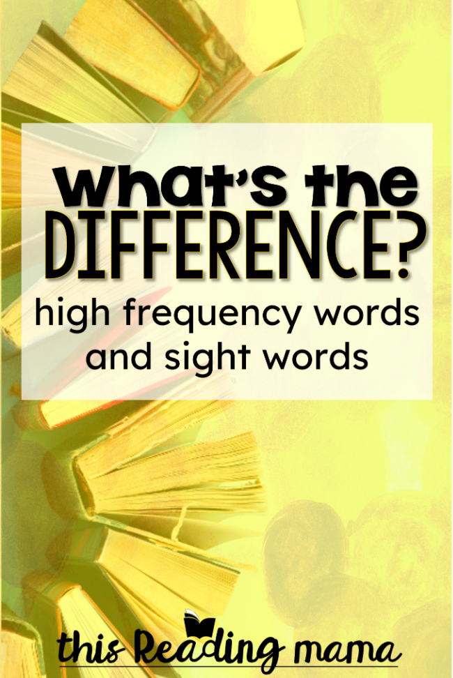 High Frequency Words And Sight Words LaptrinhX News