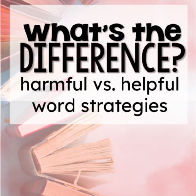 Harmful vs. Helpful Word Strategies