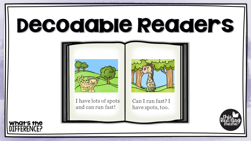 Decodable Reader example - At the Zoo